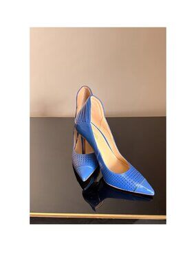 Michael Kors Royal Blue High Heel Pumps – 4 Inch Heels, Size 5.5, Like New
